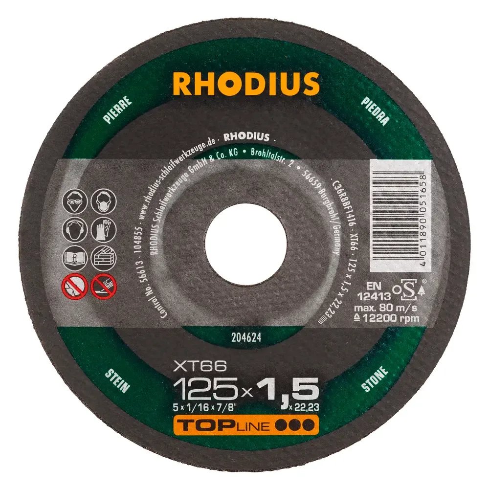 Griešanas disks XT66, 125x1,5x22,23