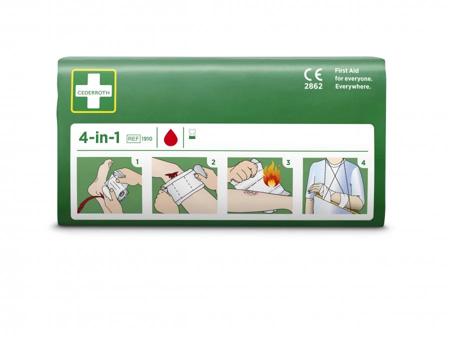 4-in-1 pārsēji brūcēm, Cederroth