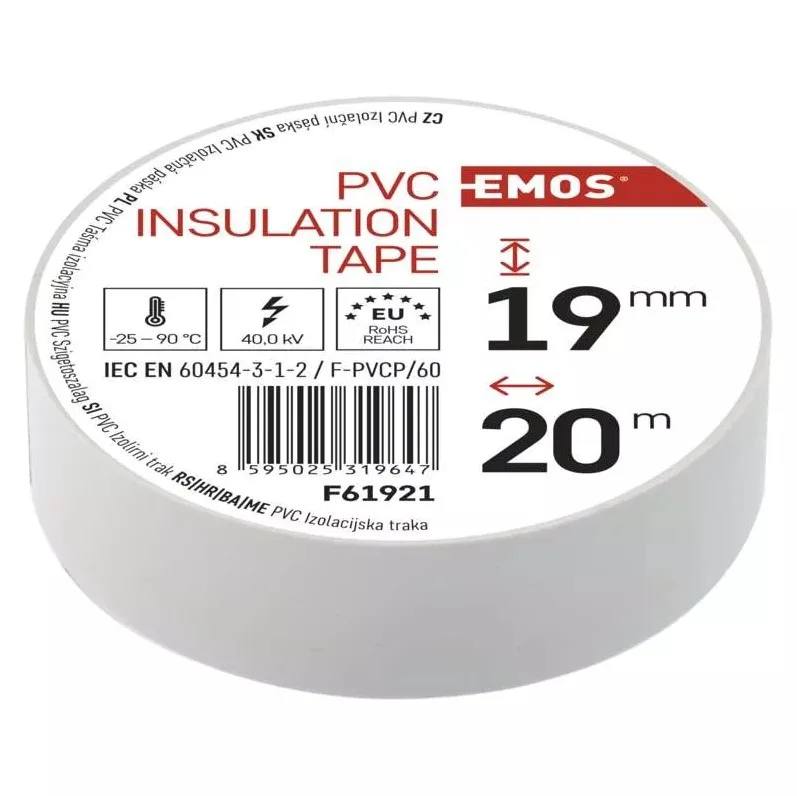 EMOS Elektroizolācijas lente PVC 19mm x
