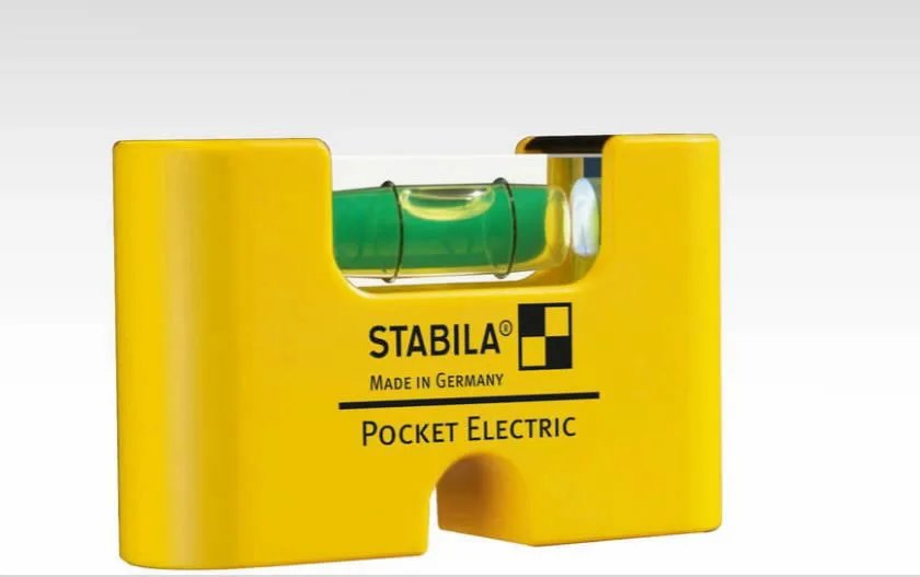 Līmeņrādis Pocket Electric 7cm, Stabila
