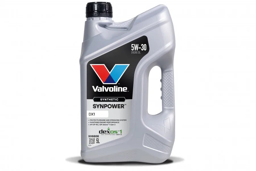 Motoreļļa Synpower DX1 5W30 5L, Valvoline