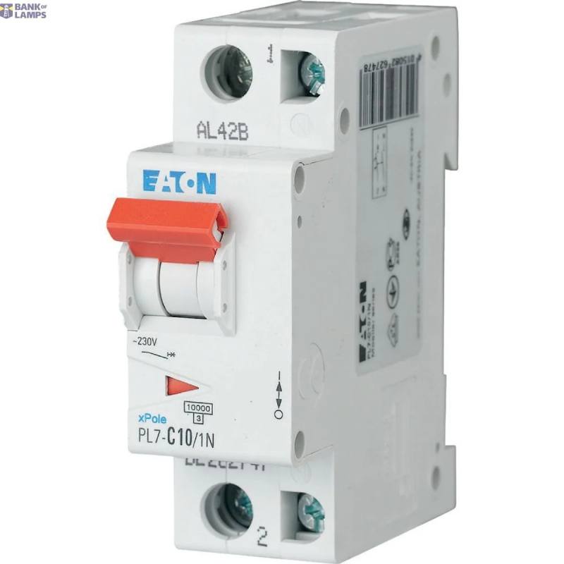 EATON 262747 — PL7-C10/1N automātslēdzis (MCB)