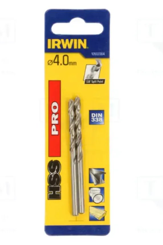 IRWIN Urbji metālam HSS PRO 4