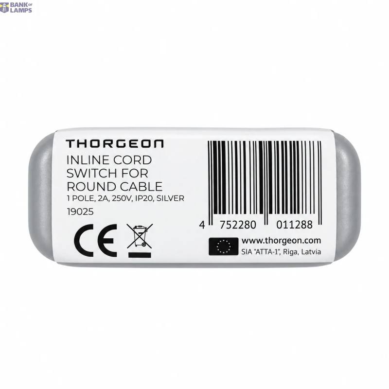 THORGEON 19025 — Inline Cord slēdzis