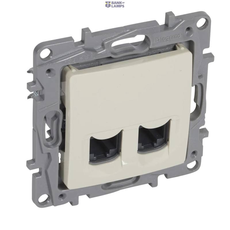 Legrand 764674 — Double rozete Outlet