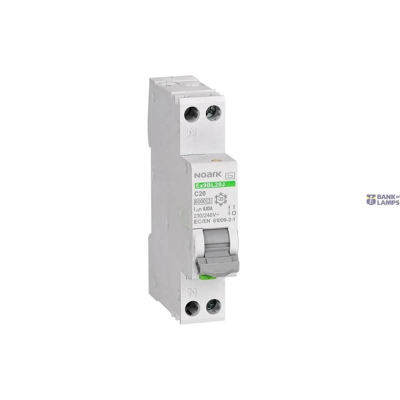 Noark 117471 — RCBO Ex9BL20J 1P+N
