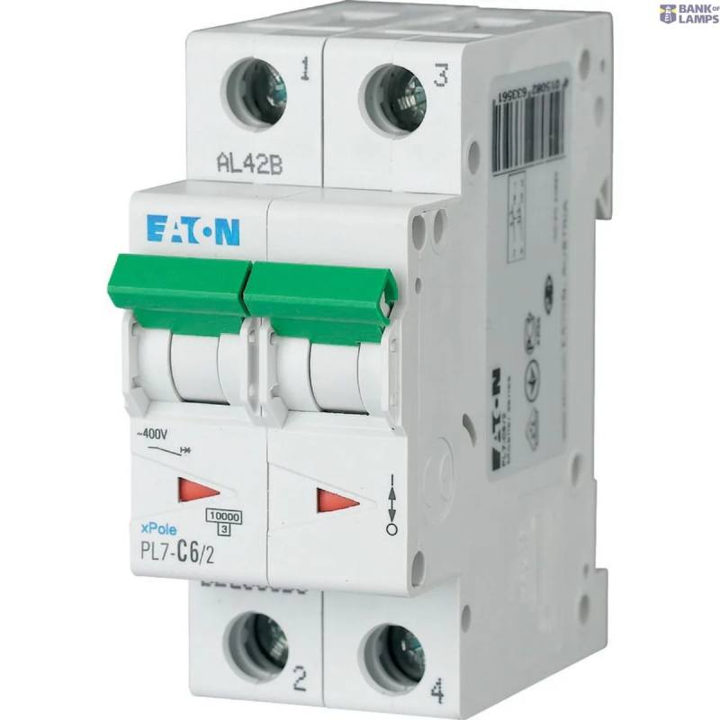 EATON 262761 — PL7-B6/2 automātslēdzis (MCB)