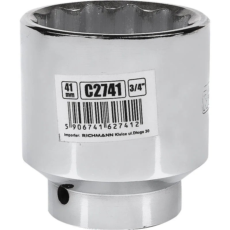 Twelve-cornered head 36 mm CV 3/4