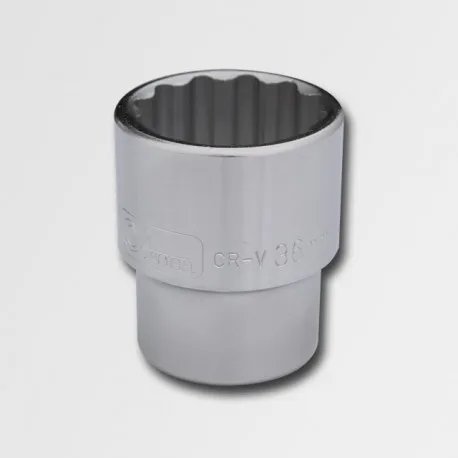 Twelve-cornered head 22 mm CV 3/4