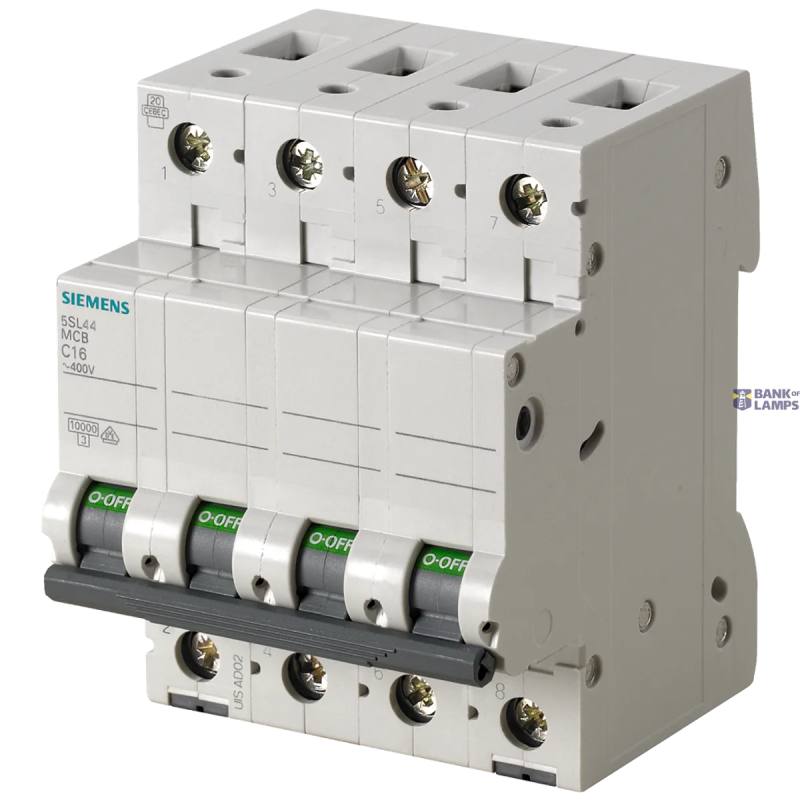 Siemens 5SL4463-7 — automātslēdzis 5SL4 4P