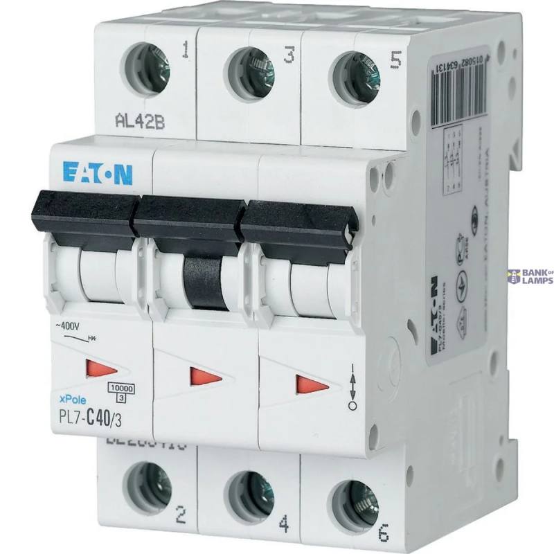 EATON 263413 — PL7-C40/3 automātslēdzis (MCB)