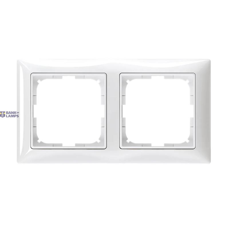 Busch-Jaeger 2512-94-507 Cover Frame 2gang(s) alpine