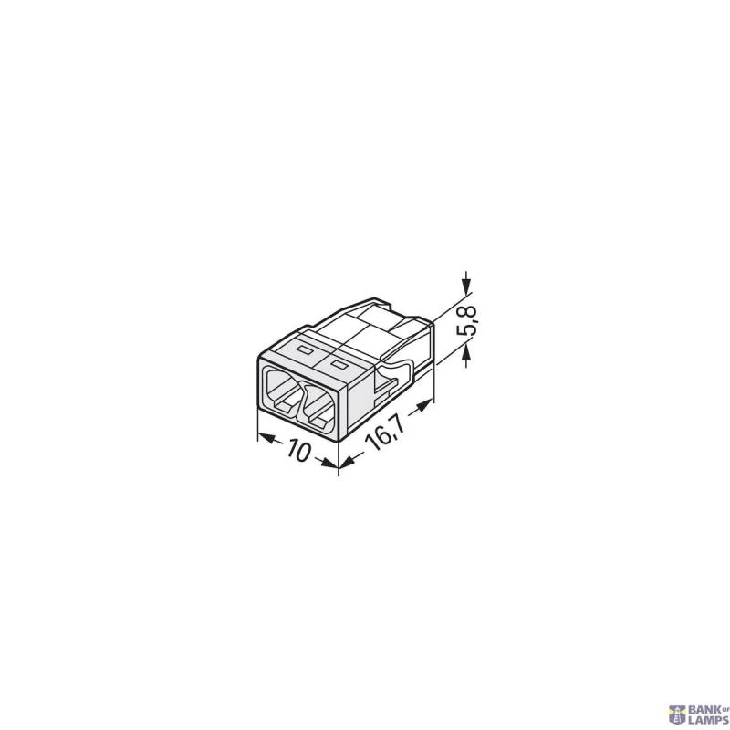 WAGO 2273-202 — Push Wire® savienojuma