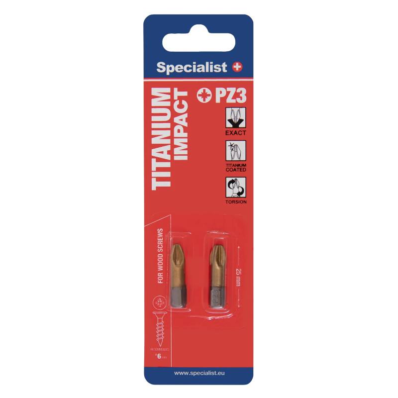 SPECIALIST+ uzgalis TITANIUM PZ3, 25 mm