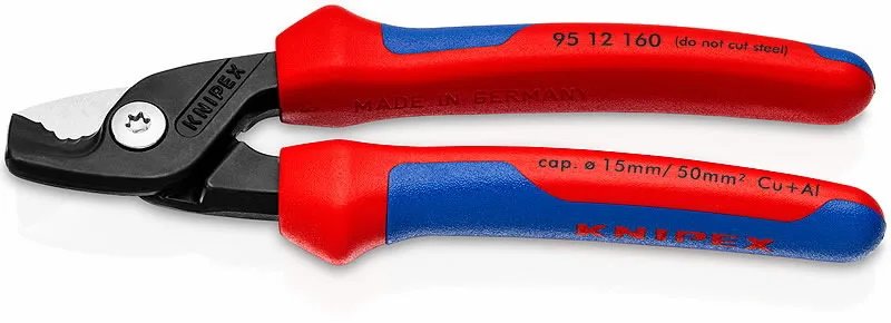 Kabeļu grieznes StepCut DR D15mm/50mm2, Knipex