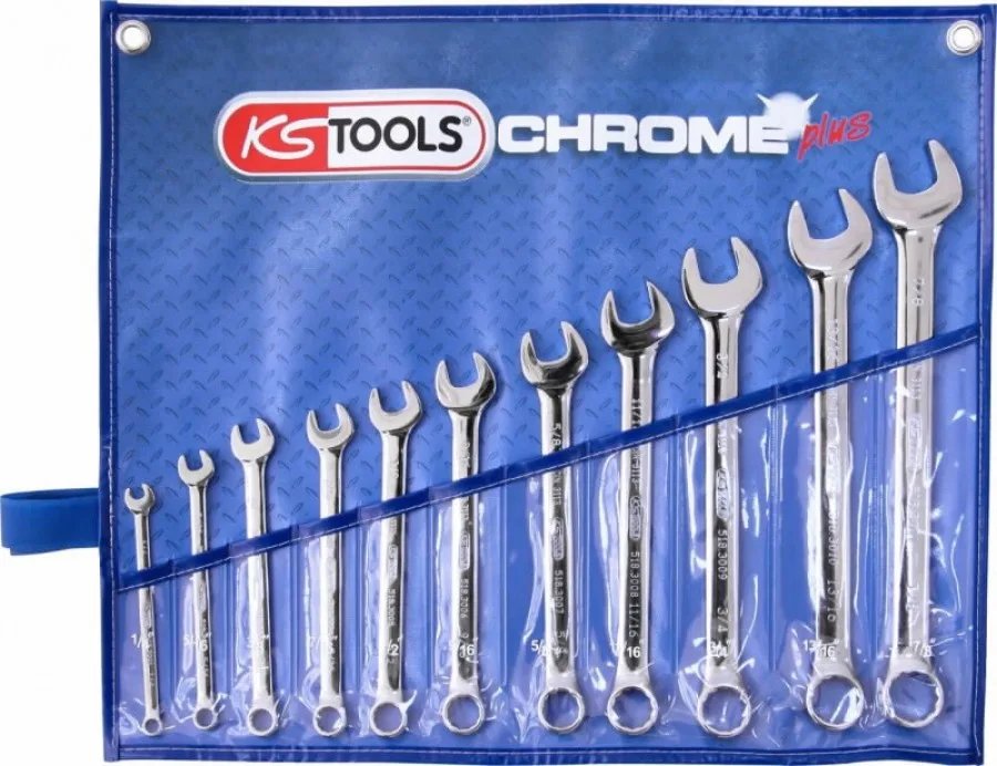 Kombinēto uzgriežņu atslēgu komplekts 1/4"-7/8"