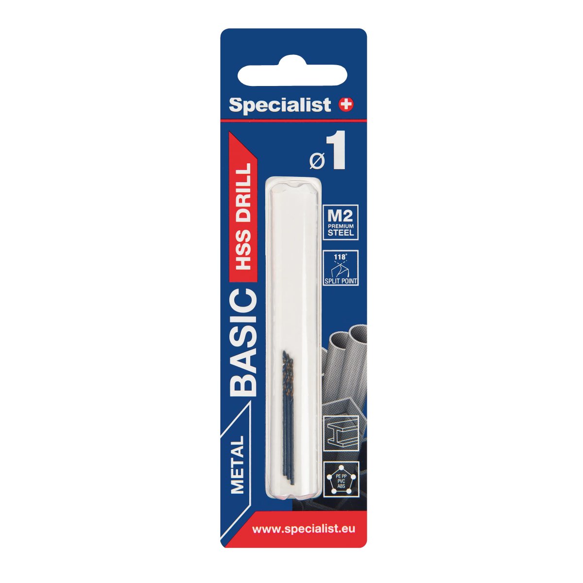 SPECIALIST+ metāla urbis BASIC, 1 mm