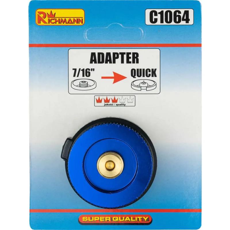 Adapteris EN417 gāzes balonam uz 7/16