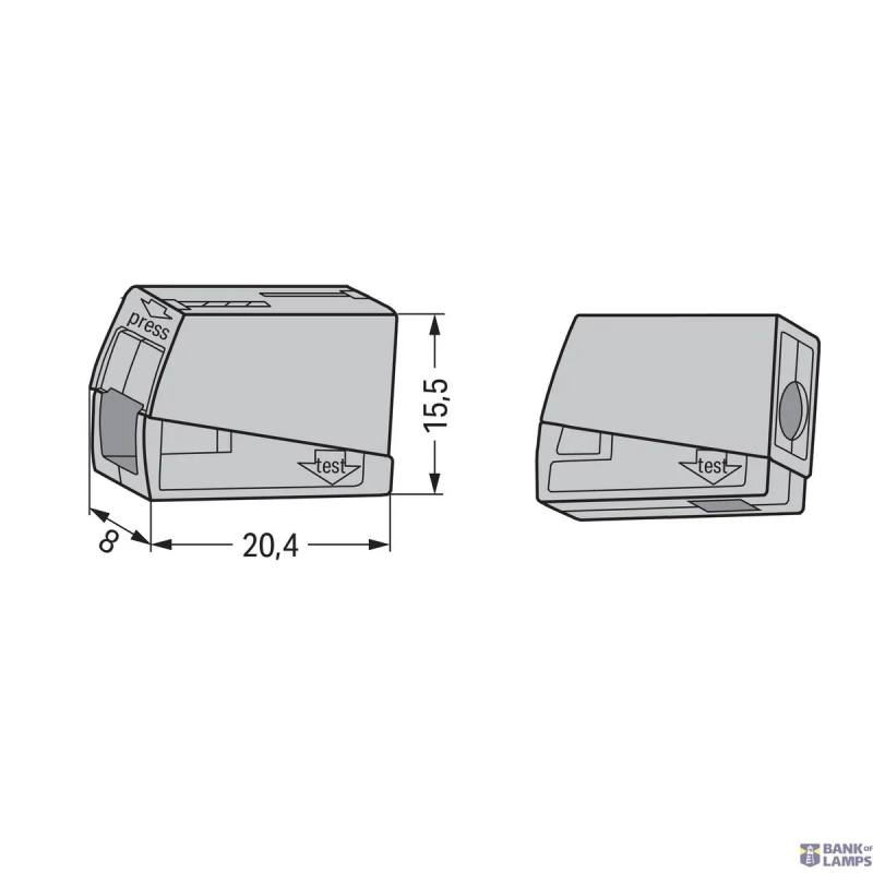 WAGO 224-101 — Lighting Connector 2