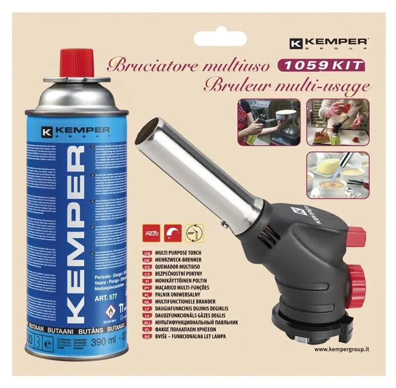 KEMPER Daudzfunkcionālais degļu un gāzes komplekts