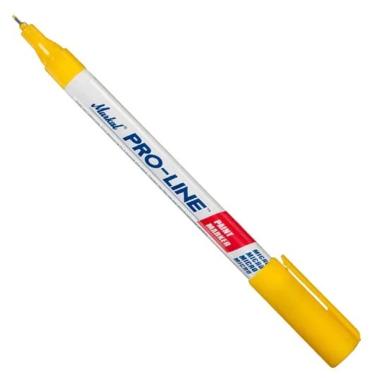 MARKAL Krāsu marķieris MICROLINE, dzeltens