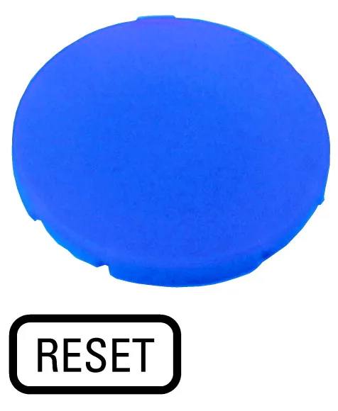 EATON 218204 — M22-XD-B-GB14 Button plate, flat blue, RESET