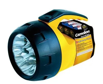 Prožektors, 9 LED, 18lm, 4xAA, CAMELION