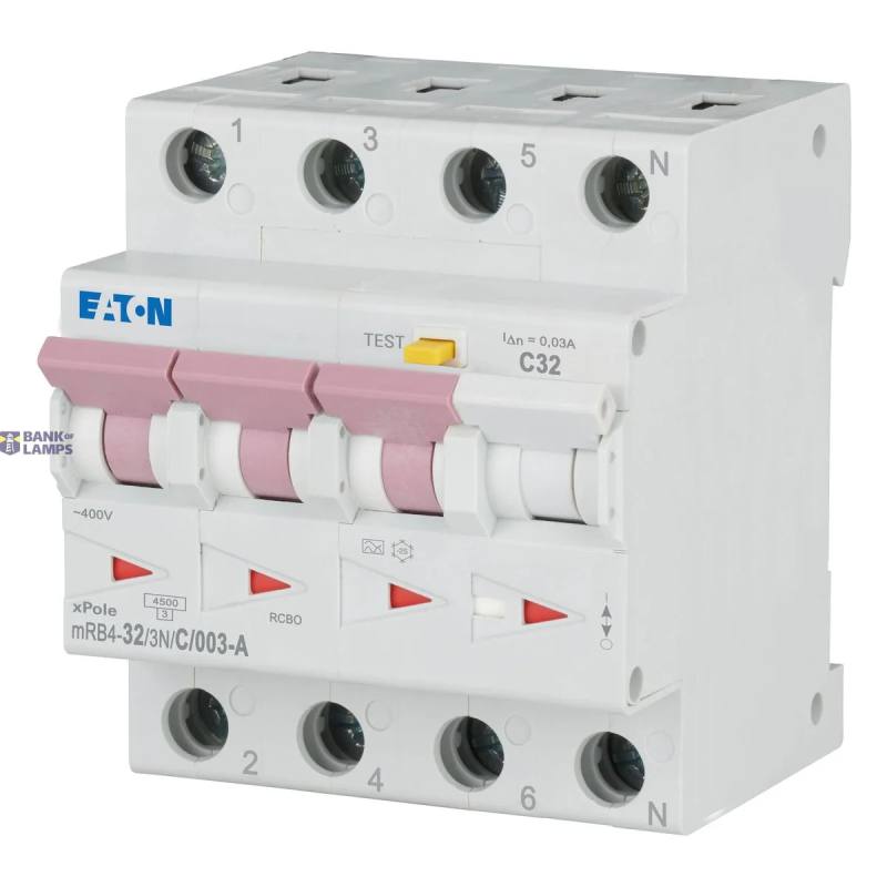 EATON 167508 — mRB4-32/3N/C/003-A RCD/MCB combination