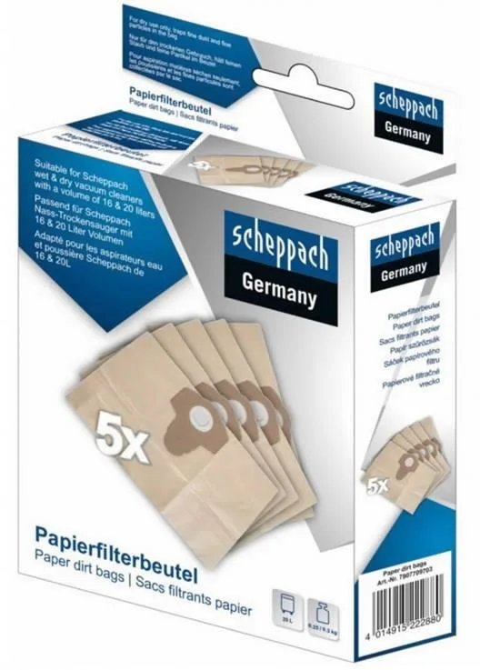 Papīra maisi putekļu sūcējiem NTS20 -