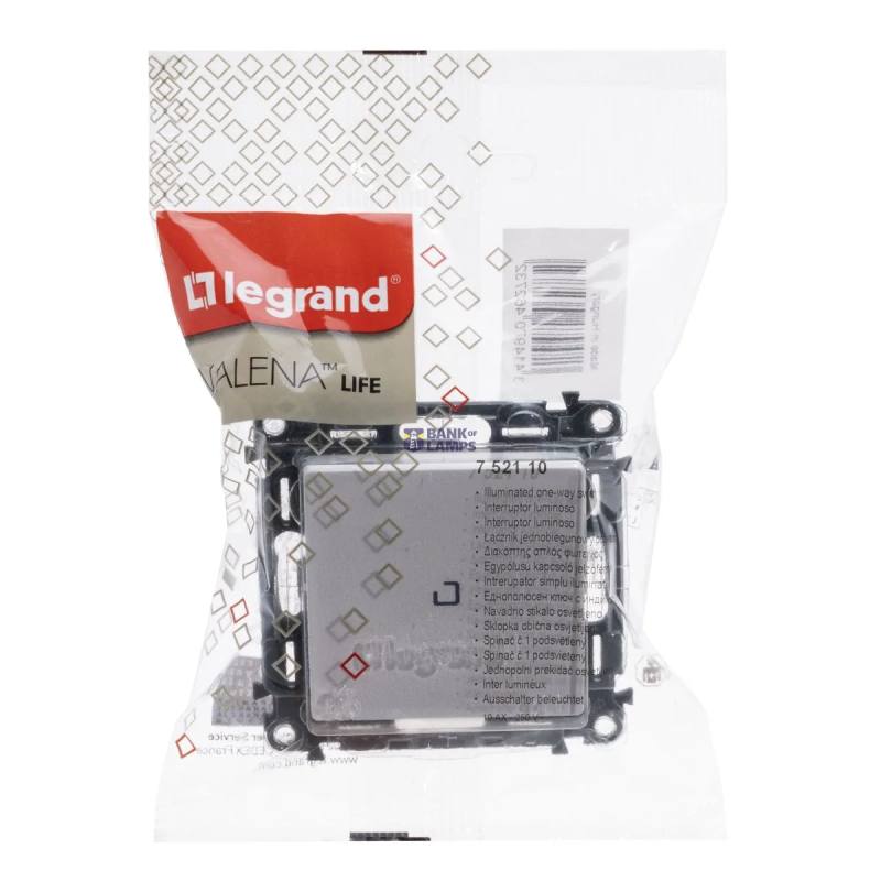 Legrand 752110 — Illuminated slēdzis Valena