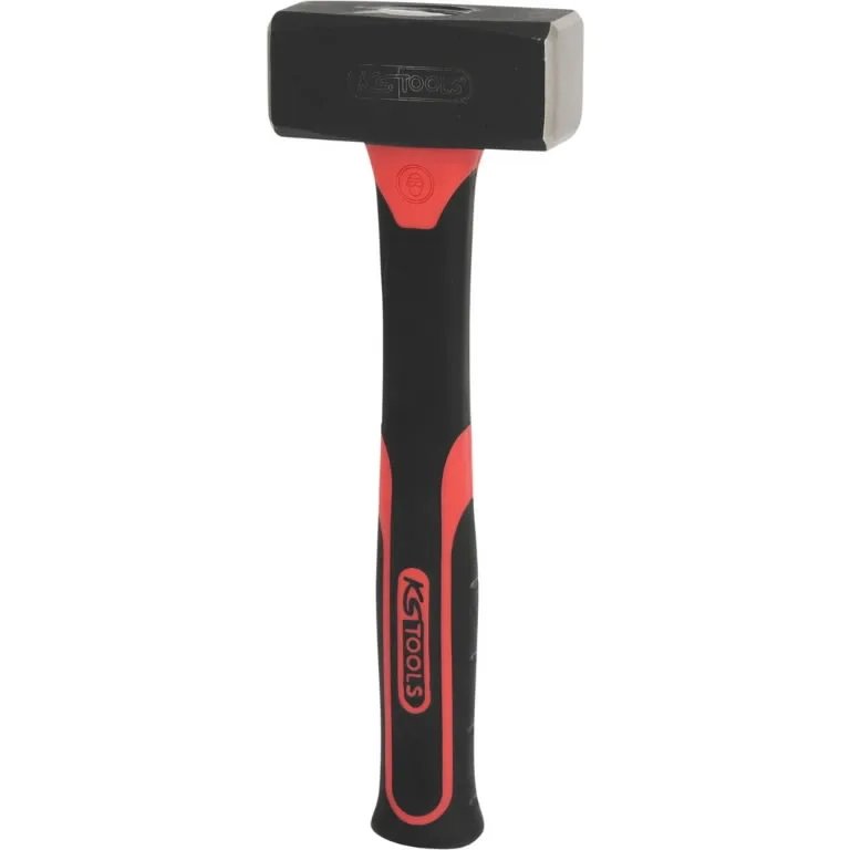 Club hammer, fiberglas handle, 1000g, KS
