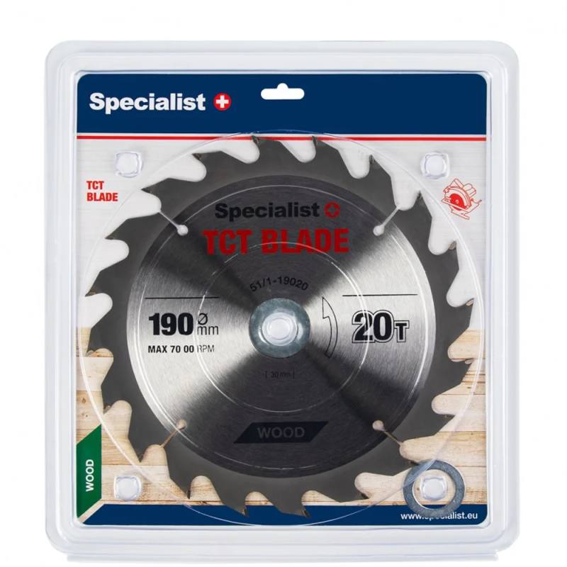 SPECIALIST+ griešanas disks, 190 x 20T