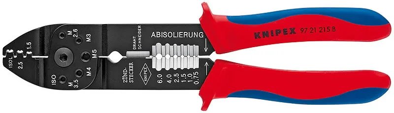 Universālās elektriķu stangas 0,5-2.5mm2