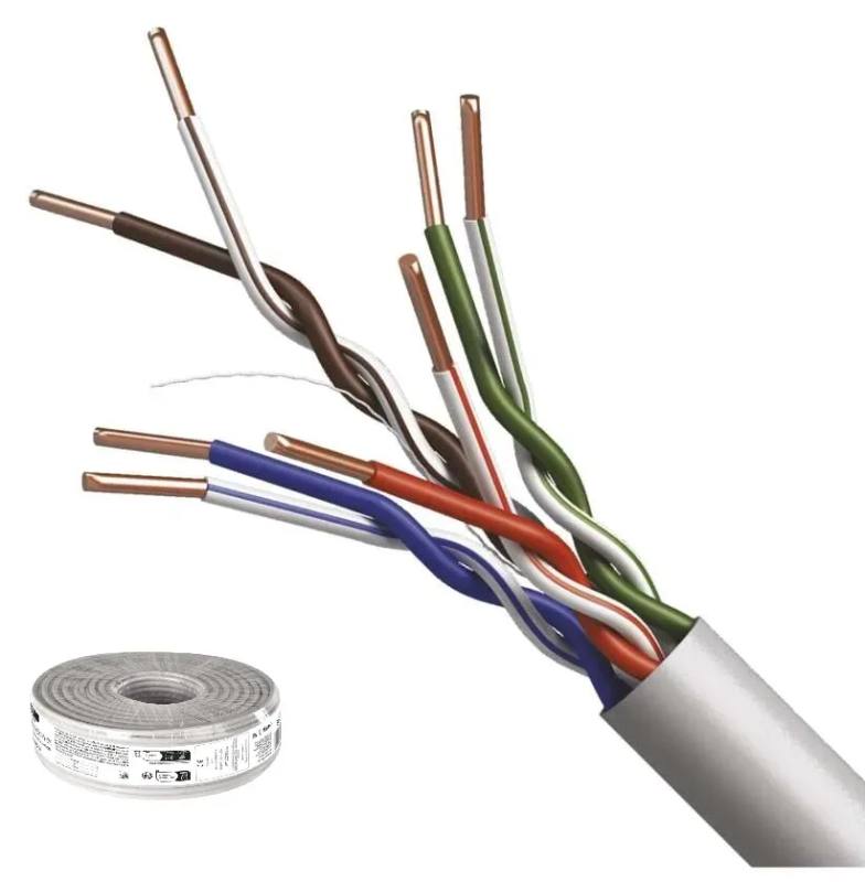 LAN kabelis CAT 5E UTP PVC