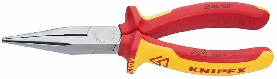 Plakanknaibles ar smailiem galiem VDE 160mm